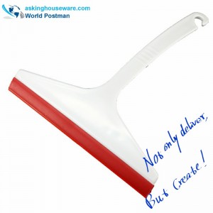 스퀴지 헤드에 탈착 가능한 PVC 라인이있는 Akbrand Simple Window 스퀴지